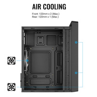 Корпус AeroCool CS-109-G-BK-v1