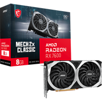 Видеокарта MSI Radeon RX 7600 Mech 2X Classic 8G OC