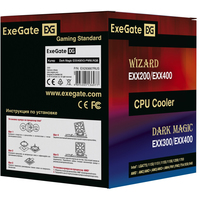 Кулер для процессора ExeGate Wizard EXX400V2-PWM.FRGB EX293655RUS