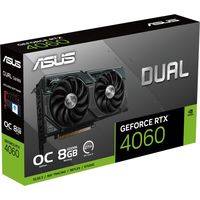 Видеокарта ASUS Dual GeForce RTX 4060 OC Edition 8GB GDDR6 DUAL-RTX4060-O8G