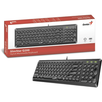 Клавиатура Genius SlimStar Q200 (черный)