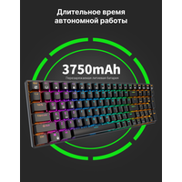Клавиатура Royal Kludge RK100 RGB (черный, RK Brown)