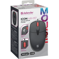 Мышь Defender Icon MB-057 (черный)