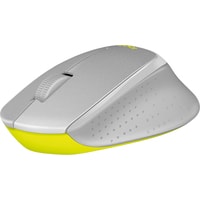 Мышь Logitech M330 Silent Plus (серый/желтый)