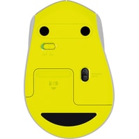 Мышь Logitech M330 Silent Plus (серый/желтый)