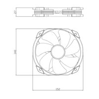 Вентилятор для корпуса Thermalright TL-D14S ARGB