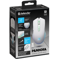 Игровая мышь Defender Pandora GM-502 (белый)