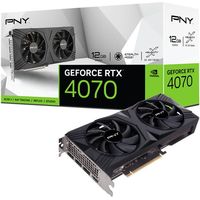 Видеокарта PNY GeForce RTX 4070 12GB Verto Dual Fan VCG407012DFXPB1