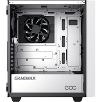 Корпус GameMax Brufen C3 WB (белый/голубой)