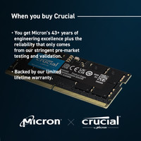 Оперативная память Crucial 32ГБ DDR5 SODIMM 5600 МГц CT32G56C46S5