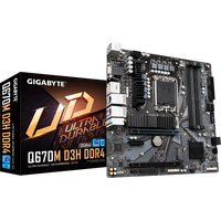 Материнская плата Gigabyte Q670M D3H DDR4 (rev. 1.0)