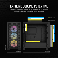 Корпус Corsair 3000D RGB Airflow CC-9011255-WW