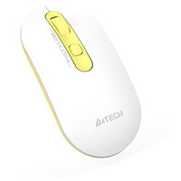 Мышь A4Tech Fstyler FG20 (белый/золотистый)