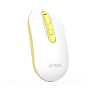Мышь A4Tech Fstyler FG20 (белый/золотистый)