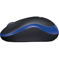 Мышь Logitech M186 (черный/синий)