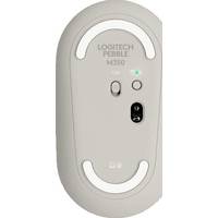 Мышь Logitech M350 Pebble (песочный)