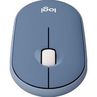 Мышь Logitech M350 Pebble (темно-синий)
