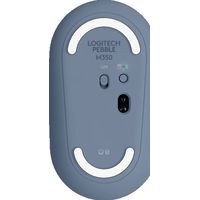 Мышь Logitech M350 Pebble (темно-синий)