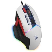 Игровая мышь A4Tech Bloody W95 Max Sports (белый/темно-синий)