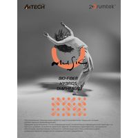 Наушники A4Tech 2Drumtek B20 (пепельно-серый)