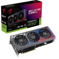 Видеокарта ASUS ROG Strix GeForce RTX 4060 Ti OC Edition 16GB GDDR6 ROG-STRIX-RTX4060TI-O16G-GAMING