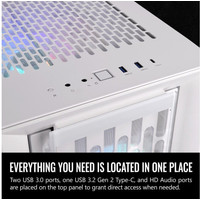 Корпус Thermaltake CTE T500 TG ARGB Snow CA-1X8-00F6WN-01