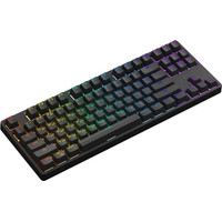 Клавиатура Akko 5087S Black Shine-Through (Akko Cream Yellow V3)