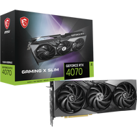 Видеокарта MSI GeForce RTX 4070 Gaming X Slim 12G