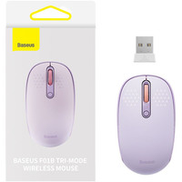 Мышь Baseus F01B Creator Tri-Mode Wireless (сиреневый)