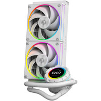 Жидкостное охлаждение для процессора ID-Cooling SL240 White