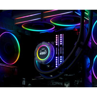 Жидкостное охлаждение для процессора ID-Cooling SL240 White