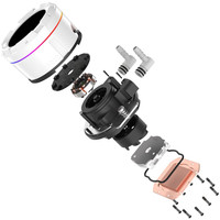 Жидкостное охлаждение для процессора ID-Cooling SL360 White