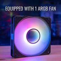 Жидкостное охлаждение для процессора AeroCool Mirage L120 (черный)