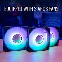 Жидкостное охлаждение для процессора AeroCool Mirage L360 (черный)