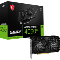 Видеокарта MSI GeForce RTX 4060 Ti Ventus 2X Black 16G