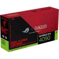 Видеокарта ASUS ROG Strix GeForce RTX 4090 24GB OC EVA-02 Edition ROG-STRIX-RTX4090-O24G-EVA-02-EDITION
