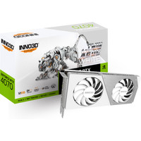 Видеокарта Inno3D GeForce RTX 4070 Twin X2 OC White N40702-126XX-183052V