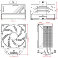 Кулер для процессора ID-Cooling Frozn A410 Black