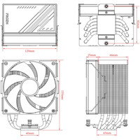 Кулер для процессора ID-Cooling Frozn A610 Black