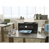 МФУ Epson L14150 (ресурс стартовых контейнеров 7500/6000, чернила 001)