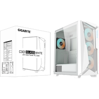 Корпус Gigabyte C301 Glass (белый)