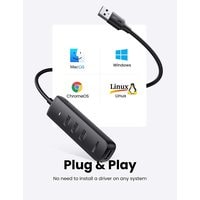 USB-хаб  Ugreen CM416 80657