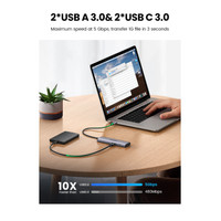 USB-хаб  Ugreen CM473 15395