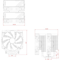 Кулер для процессора ID-Cooling Frozn A720 Black