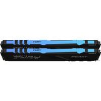 Оперативная память Kingston FURY Beast RGB 2x32ГБ DDR4 3600 МГц KF436C18BB2AK2/64