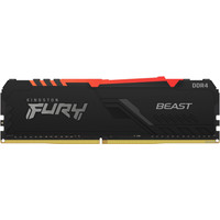 Оперативная память Kingston FURY Beast RGB 2x32ГБ DDR4 3600 МГц KF436C18BB2AK2/64