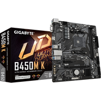 Материнская плата Gigabyte B450M K (rev. 2.0)