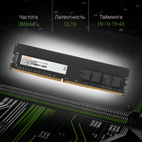 Оперативная память Digma 32ГБ DDR4 2666 МГц DGMAD42666032D