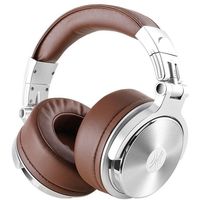 Наушники OneOdio Studio Pro 30 (серебристый/коричневый)