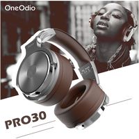 Наушники OneOdio Studio Pro 30 (серебристый/коричневый)